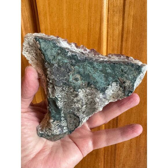 Soledadji Amethyst Cluster w/ Hematite | 414g | Deep Purple Crystal | Beautiful - Picture 7 of 17